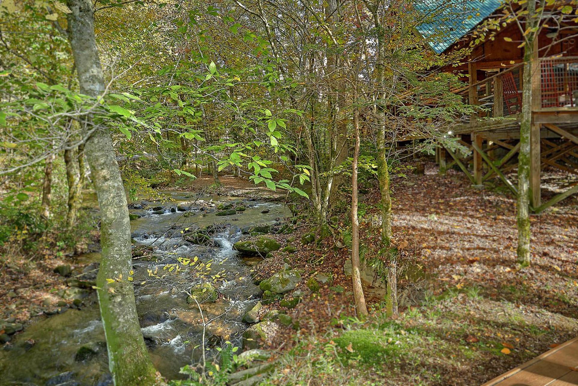 Creeksong Holiday Home Gatlinburg Eksteriør billede