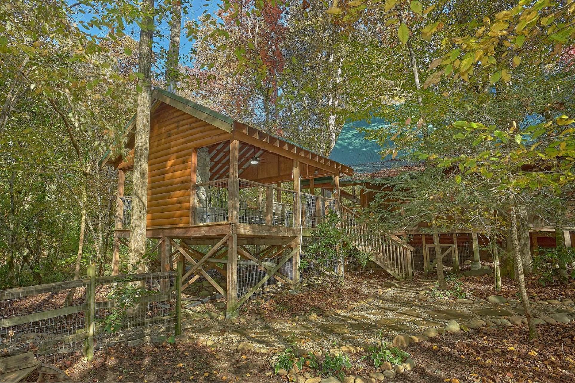 Creeksong Holiday Home Gatlinburg Eksteriør billede