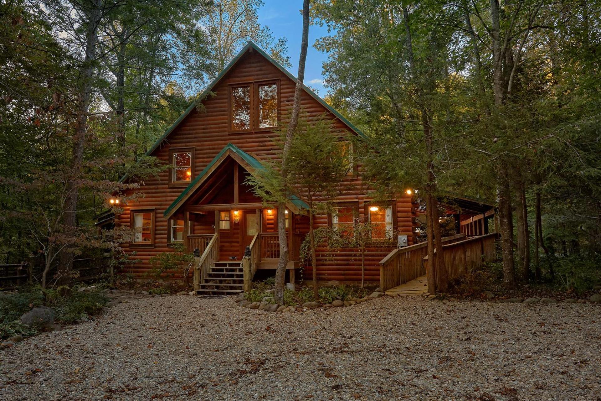 Creeksong Holiday Home Gatlinburg Eksteriør billede